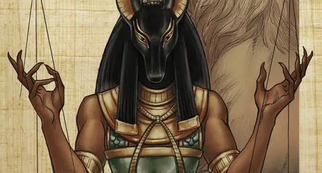 Anubis le dieu égyptien des enfers