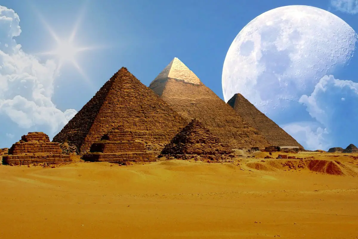 Giza en la mitología egipcia