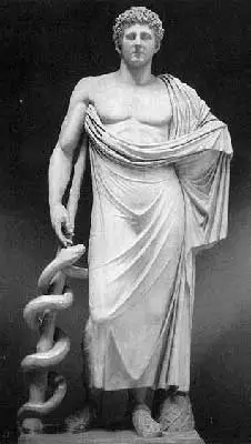 Asclepio el dios griego de la medicina