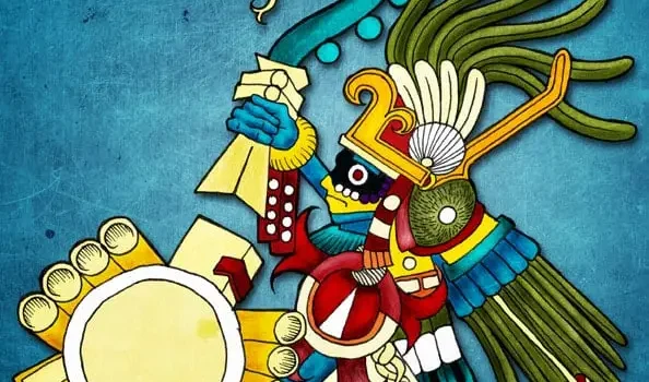 huitzilopochtli mexica dieu de la guerre