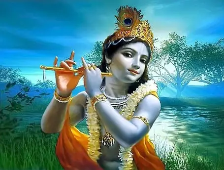 l'histoire du dieu krishna